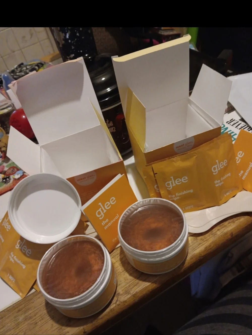 (2) Glee caramel body wax new and sealed - Picture 4 of 6